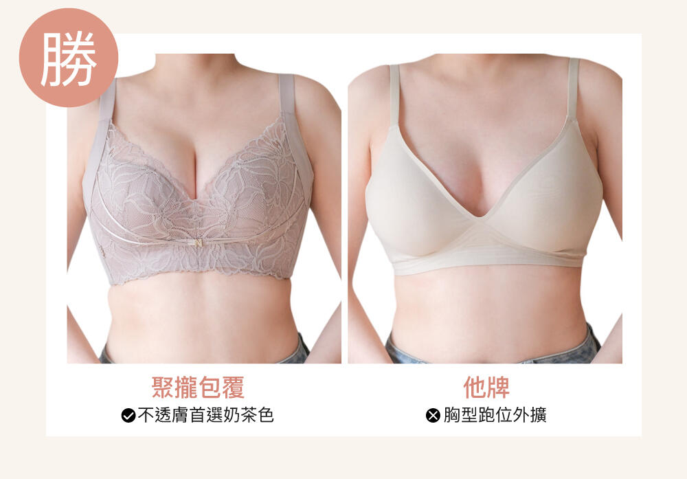 BRA353 無鋼圈【舒波ONE】天然乳膠調整型內衣單件 2色