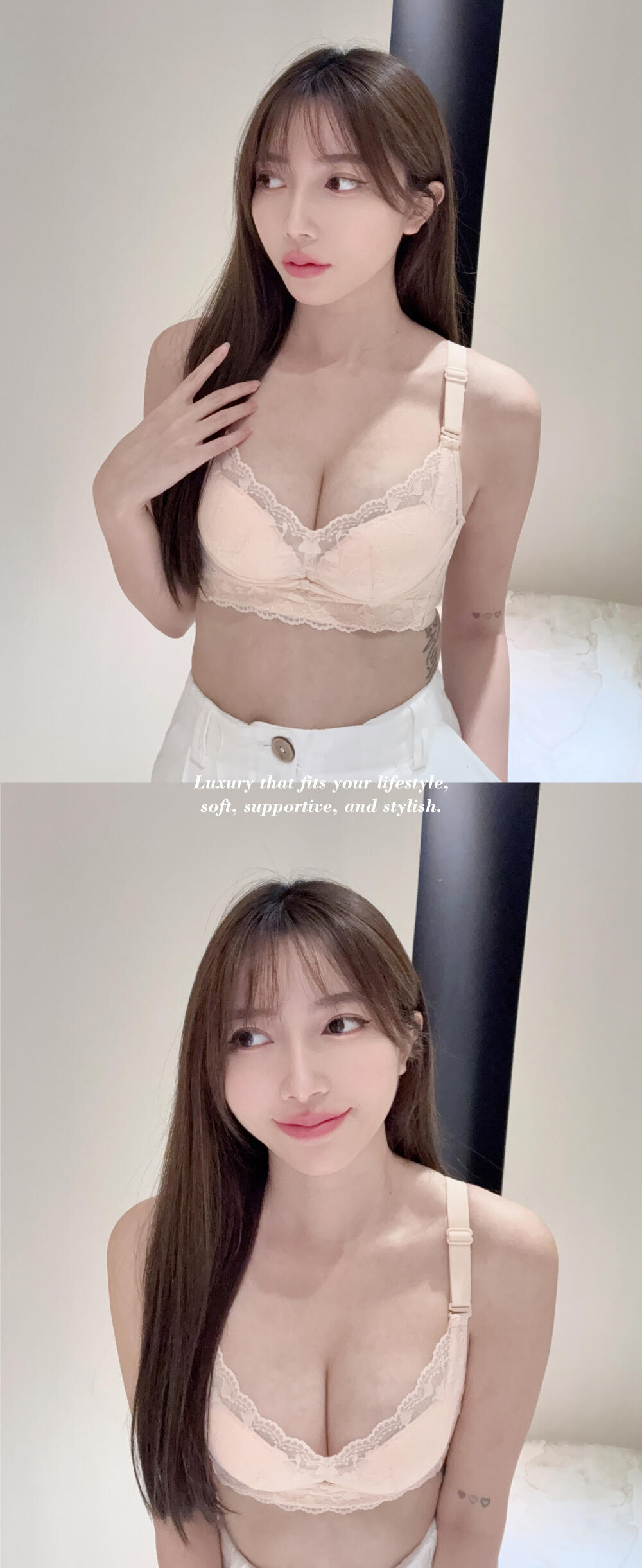 BRA281 無鋼圈棉花夢境調整型內衣單件 5色