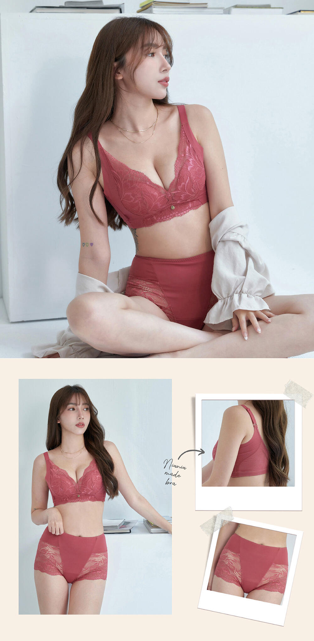 BRA311 無鋼圈【無痕雲朵】包覆調整型內衣單件 8色