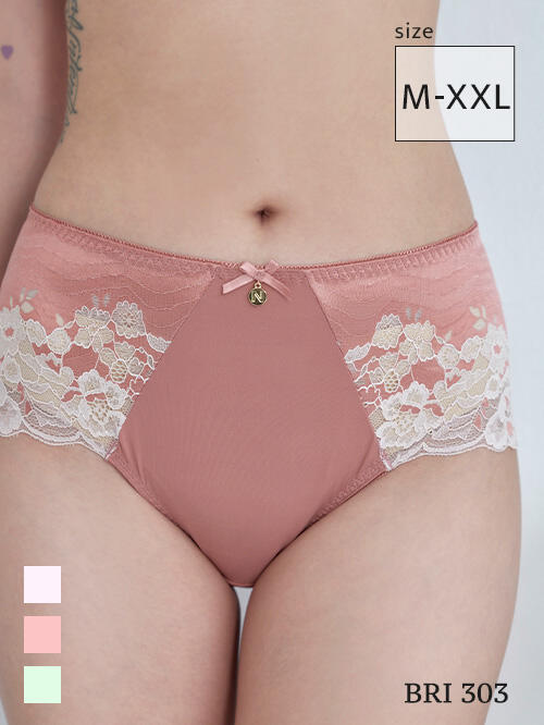 BRI303 仙女養波唯美包覆內褲單件 3色