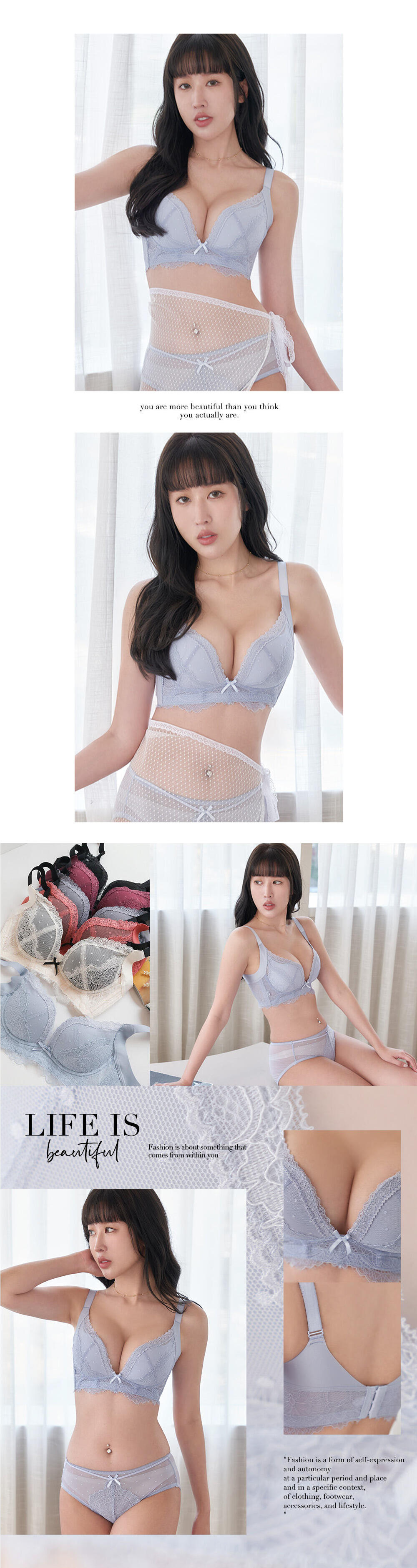 BRA302 無鋼圈【甜爆爆】包覆調整型內衣單件 7色