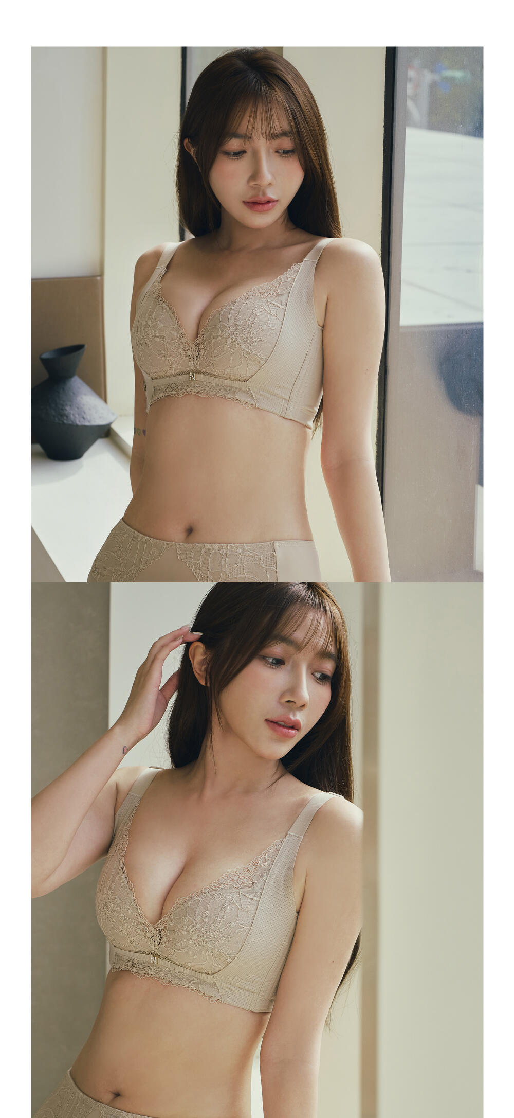 BRA378 無鋼圈【隱爆V】包覆調整型內衣單件 3色