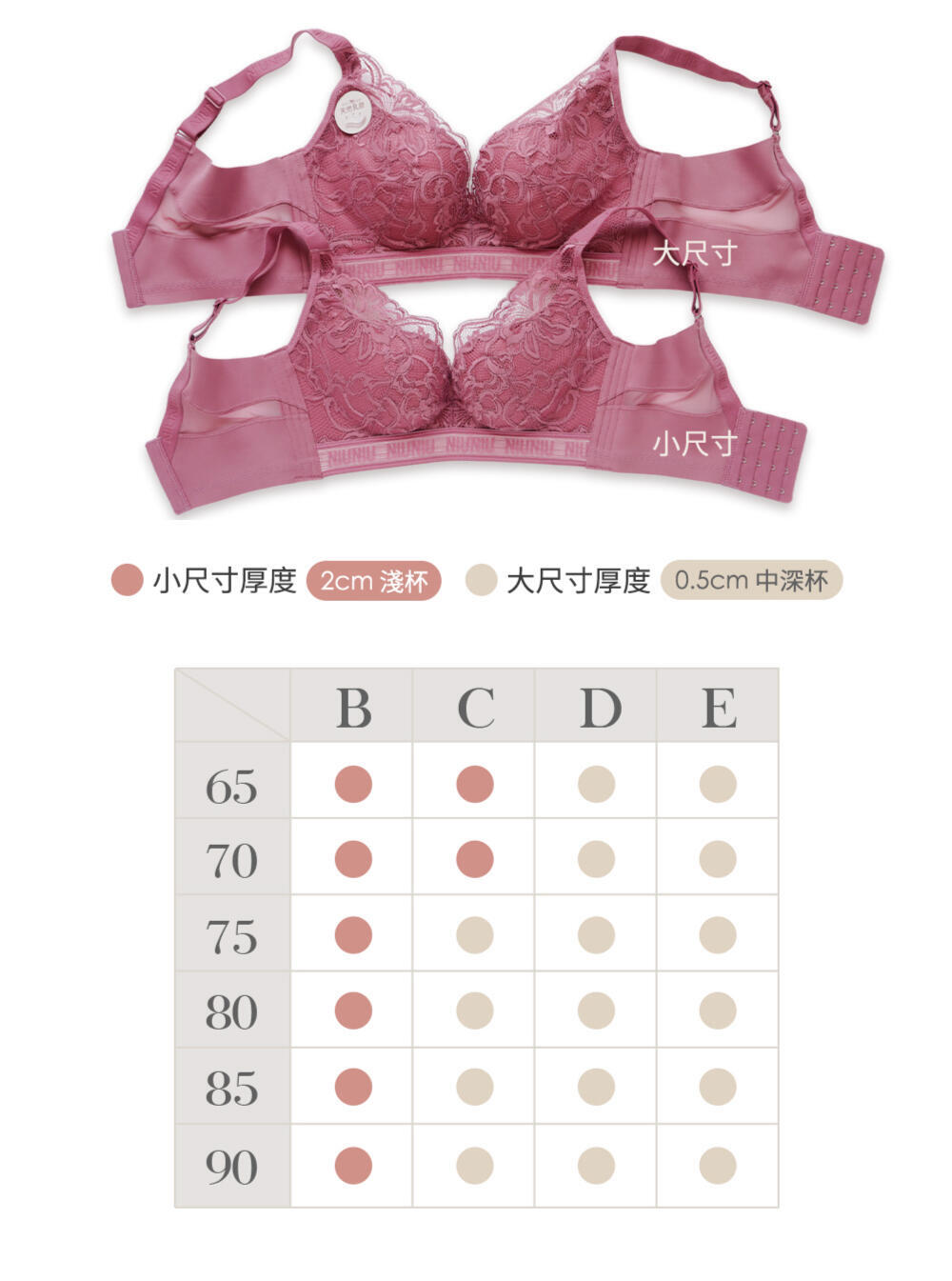 BRA318 無鋼圈【柔D舒波】天然乳膠調整型內衣單件 9色