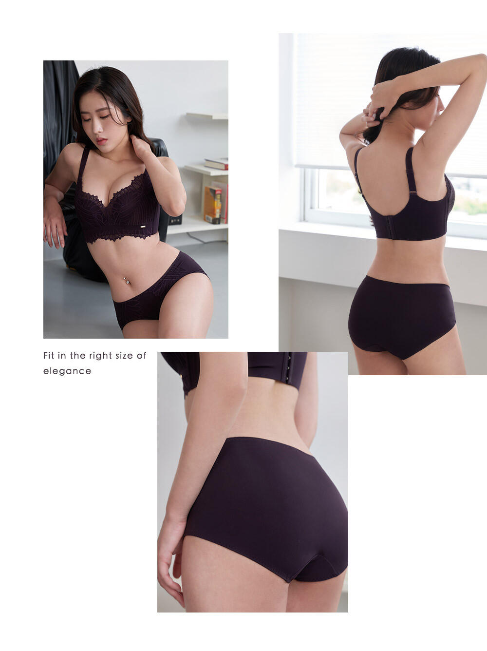 BRA286 無鋼圈【舒脂波波】天然乳膠調整型內衣單件 7色