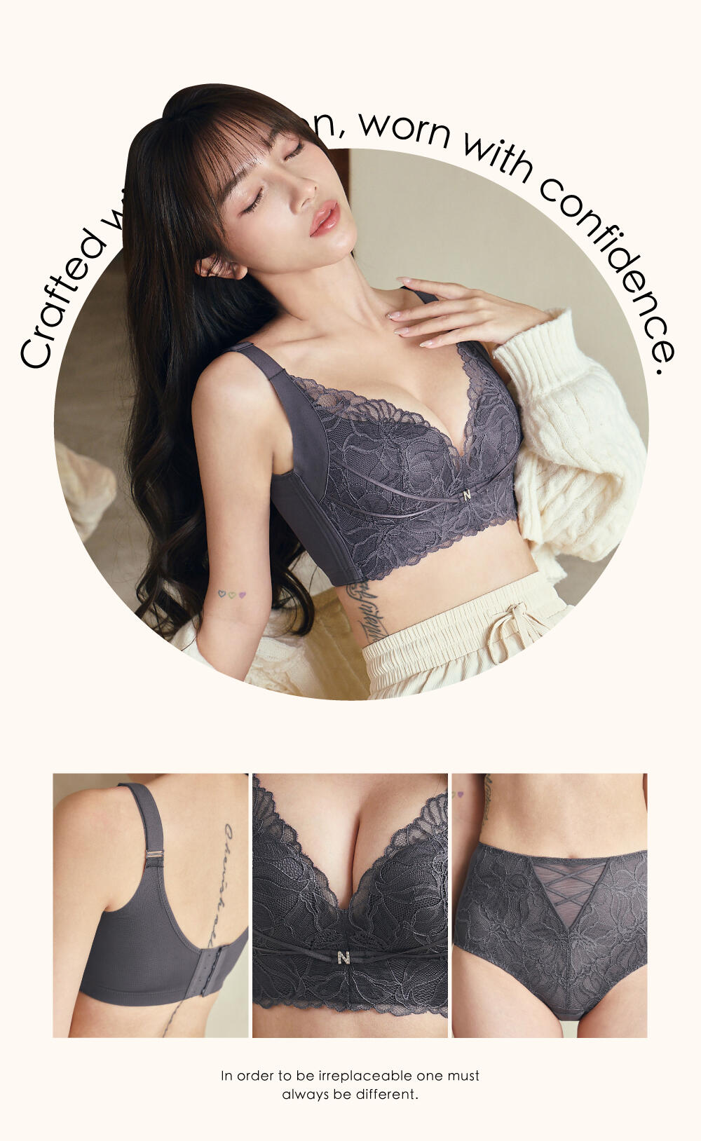 BRA353 無鋼圈【舒波ONE】天然乳膠調整型內衣單件 3色