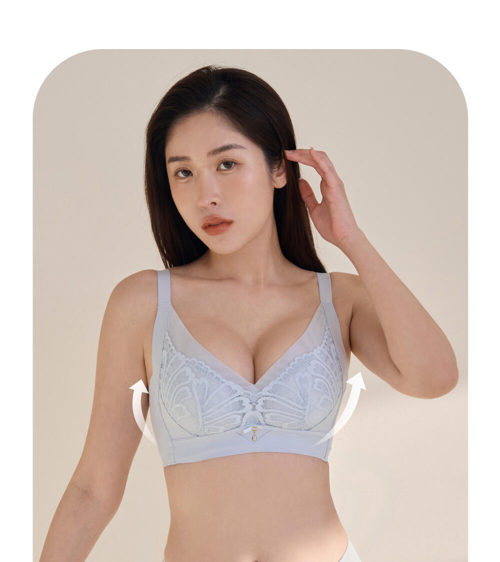BRA379 無鋼圈柔霧午後調整型內衣單件 3色